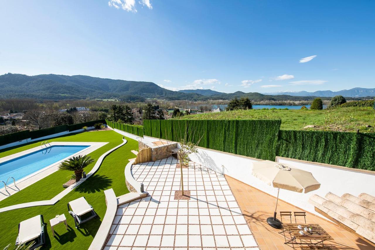 Villa Casa Mirestany- Wonderful House With Amazing Views à Banyoles Extérieur photo